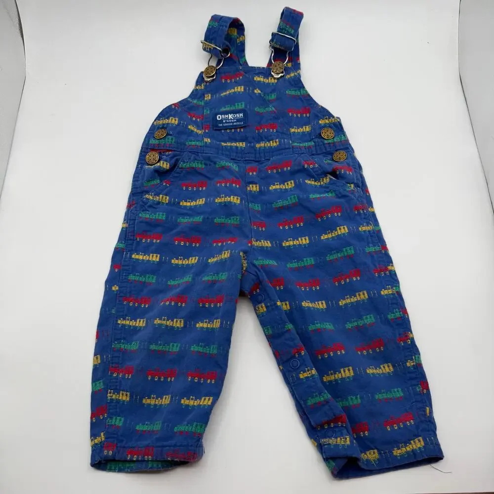 Vintage Osh Kosh Train Overalls